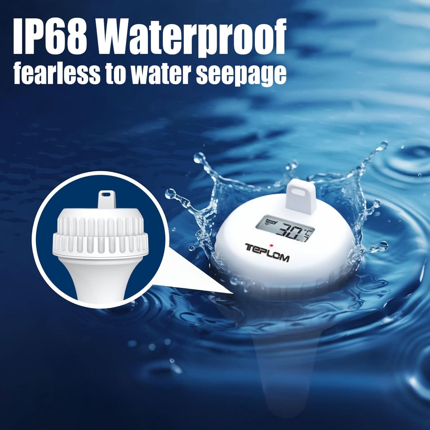 Wireless Thermometer for Swimming Pools