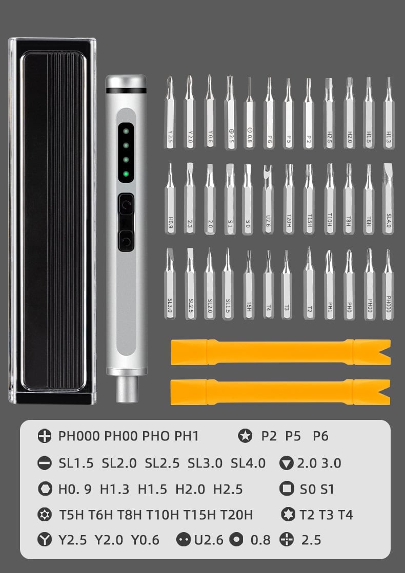 Versatile Electric Screwdriver - Your Ultimate 40-in-1 Tool