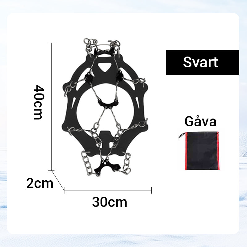 Non-Slip Traction Aids for Walking on Ice, Snow, and Mud