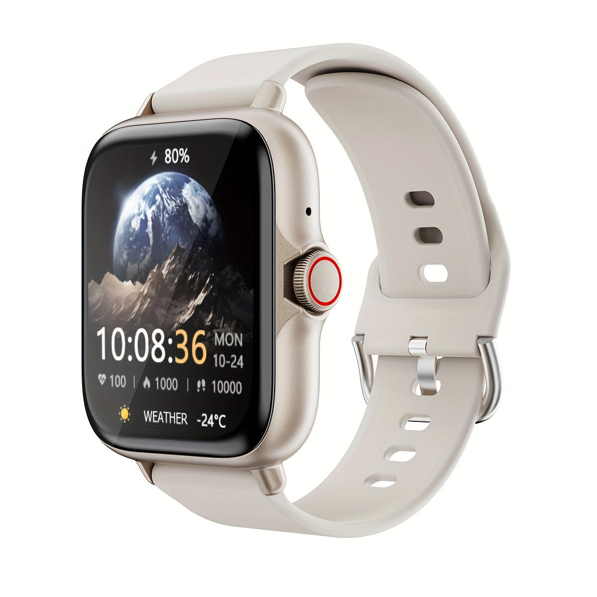 Stylish Smartwatch with Activity Tracker and Notifications - SmartFit Touch