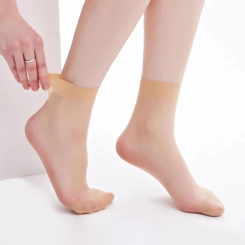 Ultra-Light Ankle Socks for Women - 10 Pairs
