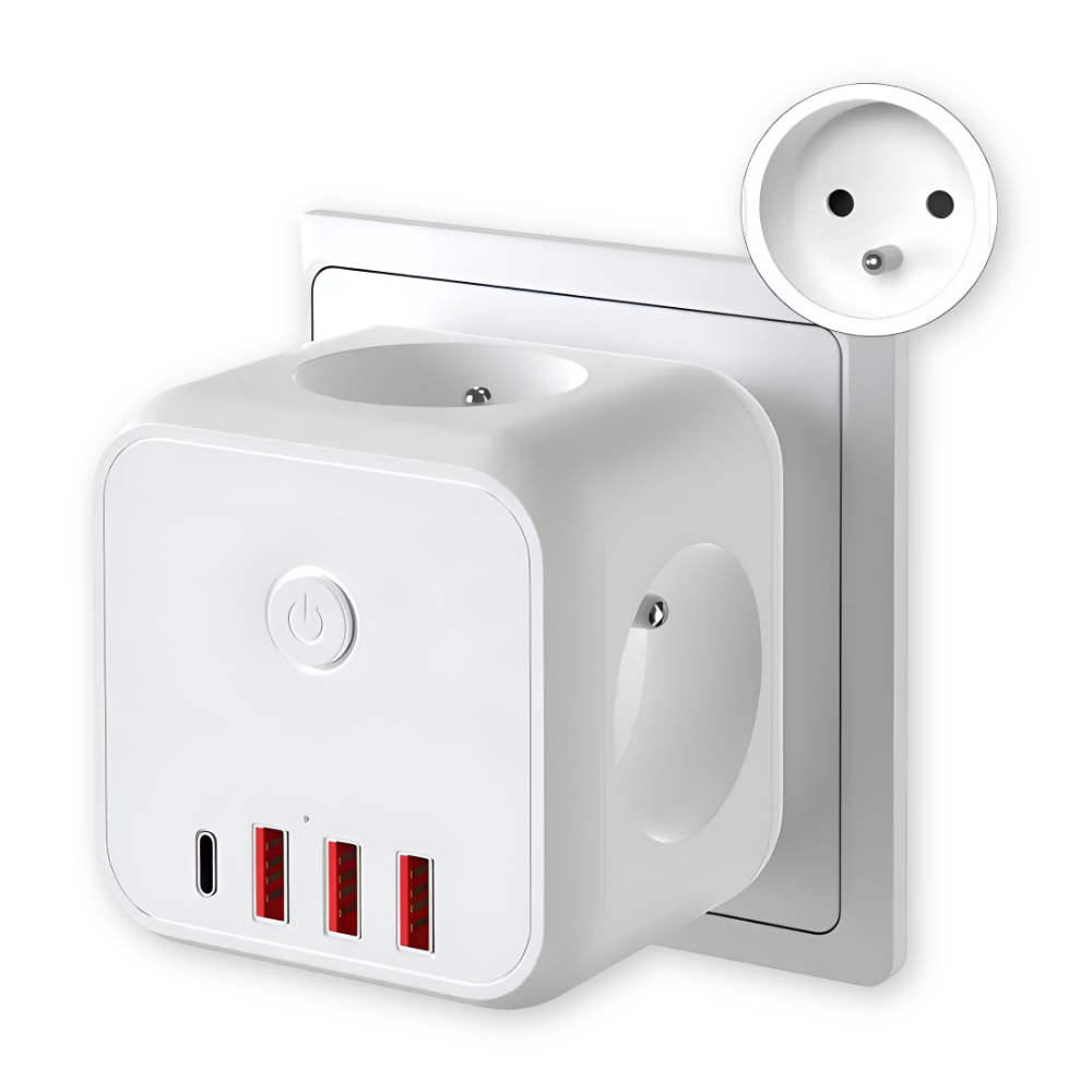Fast Charging Hub for All Devices with Advanced Surge Protection