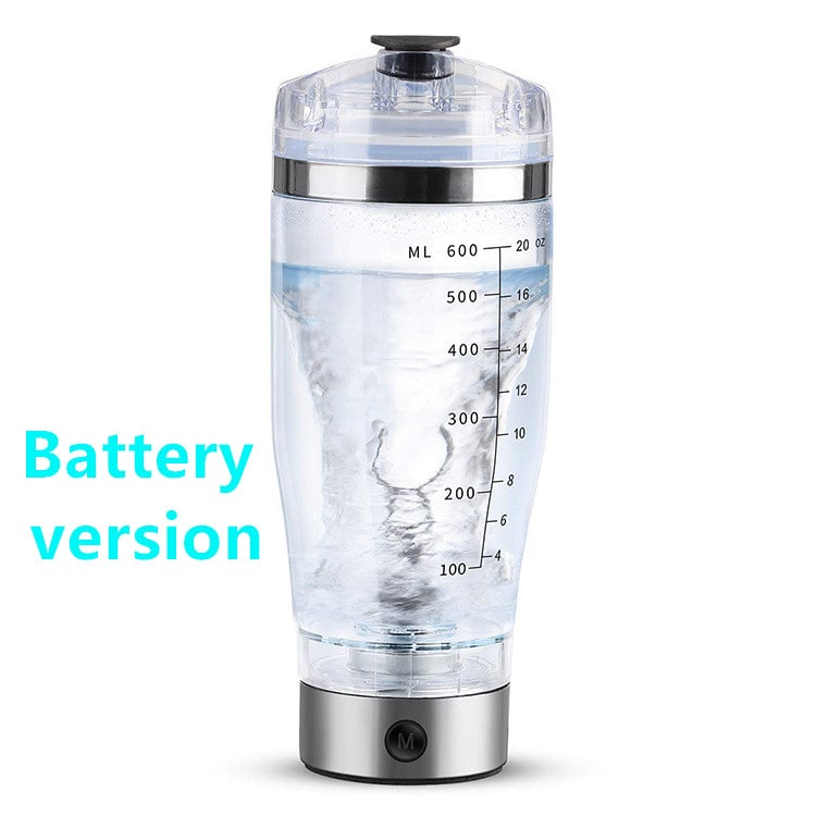 Smart Protein Blender Bottle with Electric Mixing Power