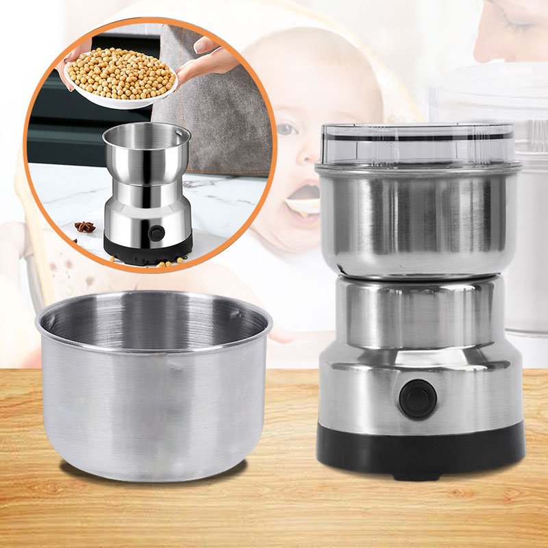 Electric Food Mill for Herbs and Coffee – 300 ml Grinder