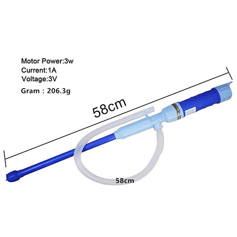 Portable Electric Liquid Pump for Fuel, Water, and Oil Transfer