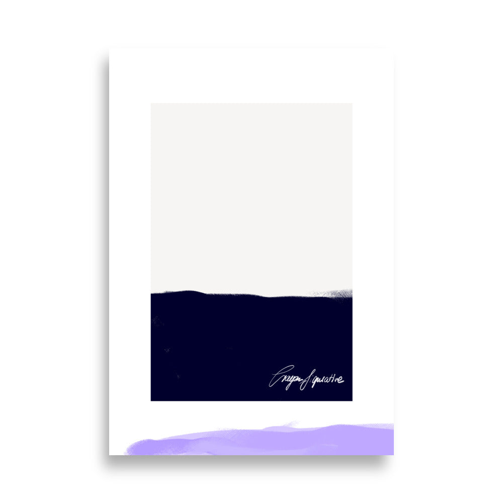 Coastal Serenity Art Print | AquaVista