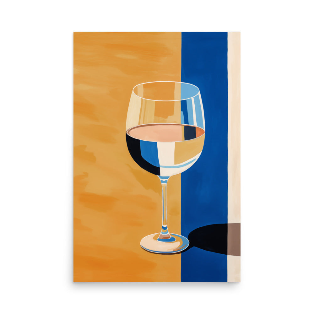 Elegant Wine Glass Artwork for Your Home
