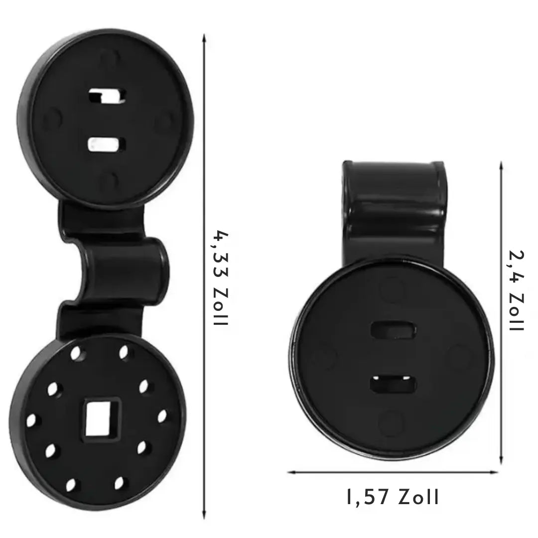 Secure Garden Clips for Shade Sails & Tarps | Durable Fasteners with Twist Lock