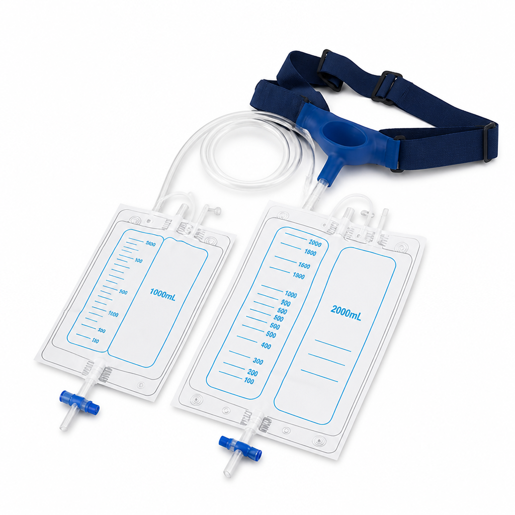 Comfort-Fit Silicone Urine Collection System (1000 mL)