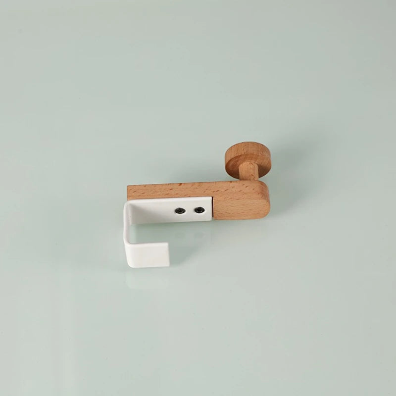 Door Hanger Hook | Wood & Iron | Rust-Resistant | Fits Cabinet Doors up to 2 cm