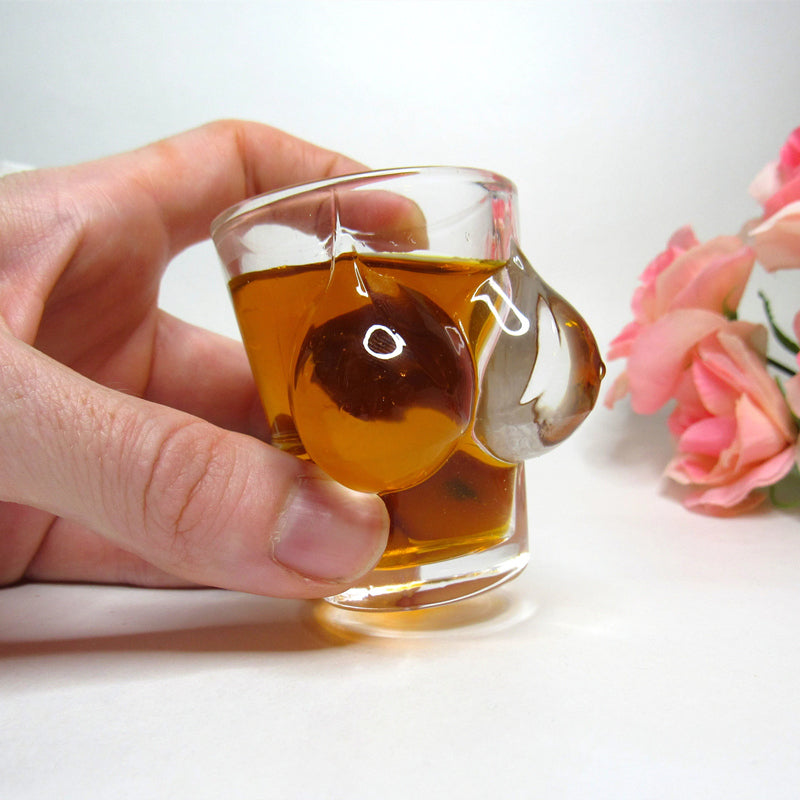 Unique Whiskey and Wine Decanter with a Humorous Design