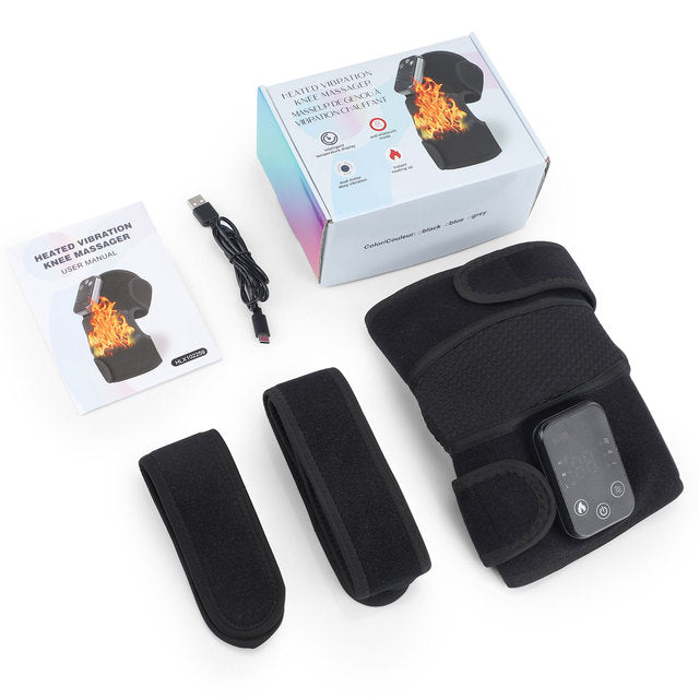 Heating Massage Device for Pain Relief in Knee, Elbow, or Shoulder