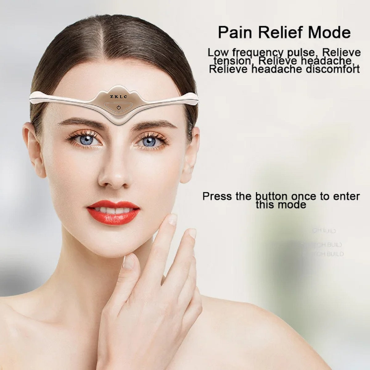 Electric Head Massager for Migraine Relief and Relaxation Aid