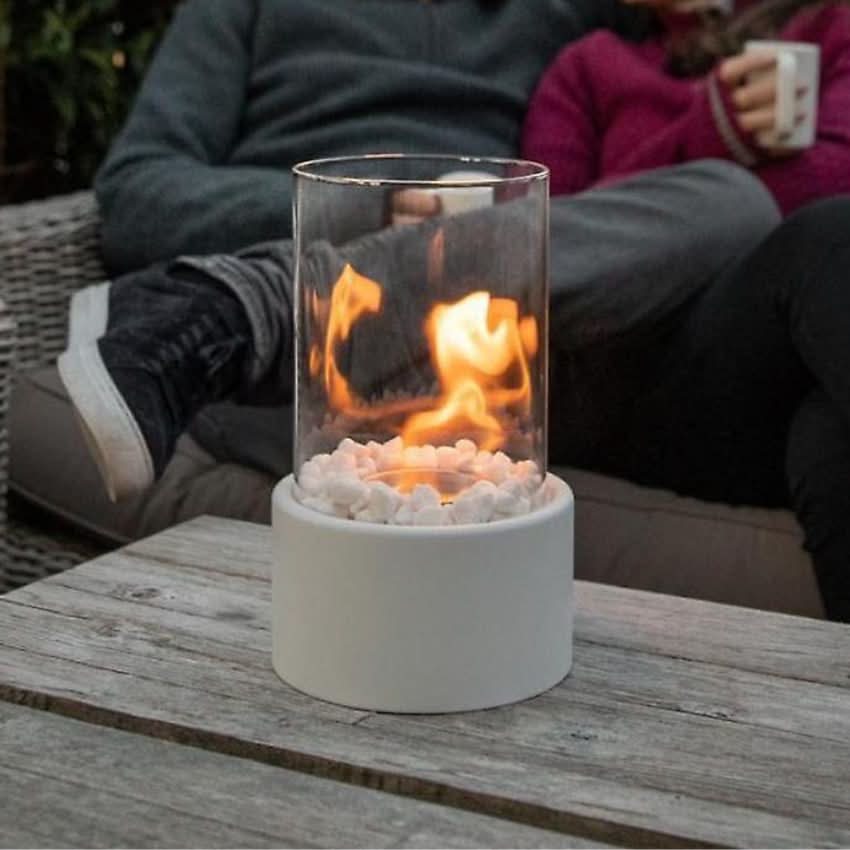 Bioethanol Fireplace for Tabletop Use