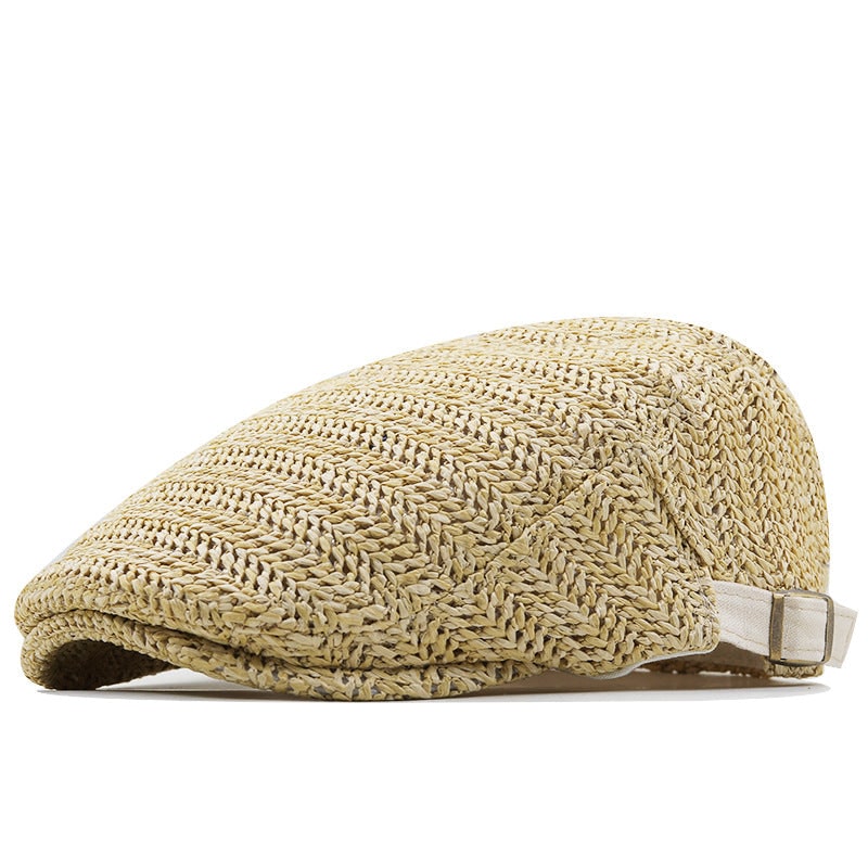 CoolComfort Straw Cap with Adjustable Fit for Summer Fun