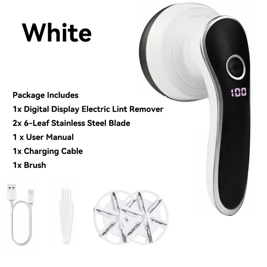 Electric Lint Remover and Fabric Shaver for UK Use