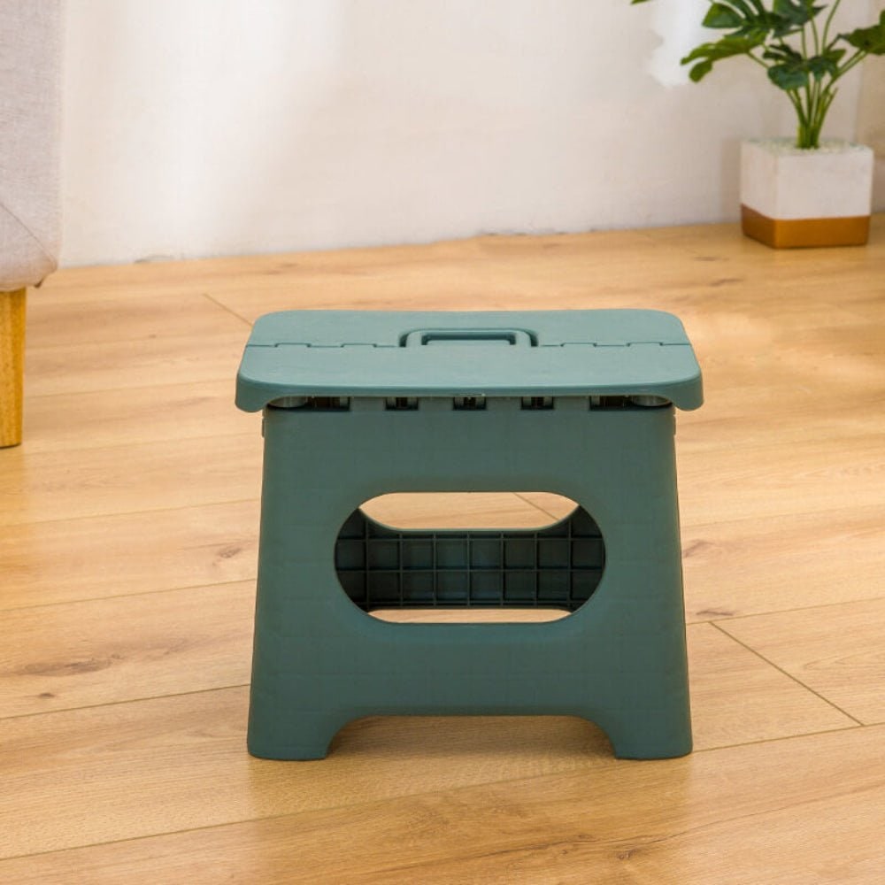 Compact Folding Step Stool with Convenient Handle