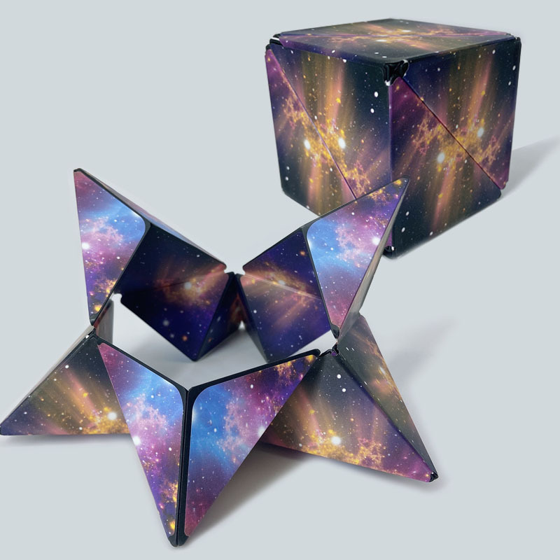 Creative 3D Shape Cube Puzzle – Fun Folding Game for Kids and Adults