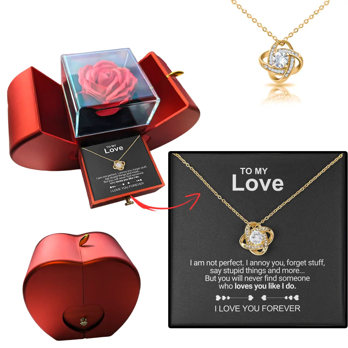 Eternal Bloom - Heartfelt Gift Box for Your Beloved