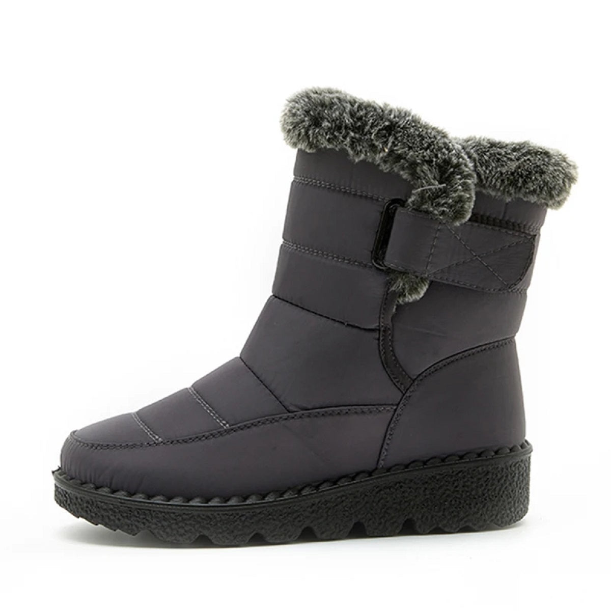 Winter Ankle Boots for Women - Cozy Plush Snow Footwear