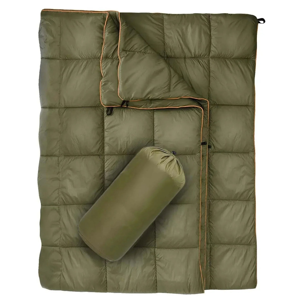 Thermal Blanket and Sleep Pad for Camping in Cold Weather