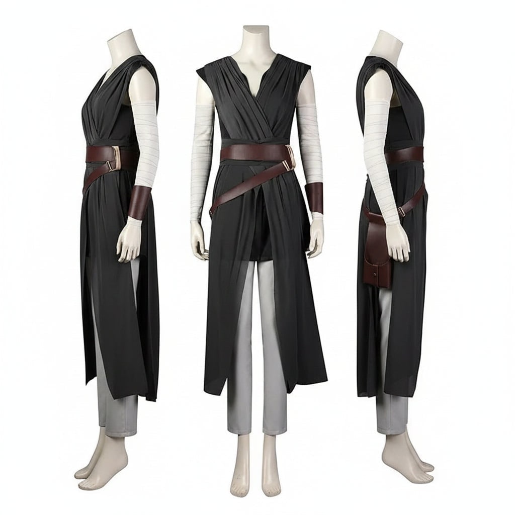 Epic Desert Warrior Costume with Tunic, Cropped Pants, and Belt