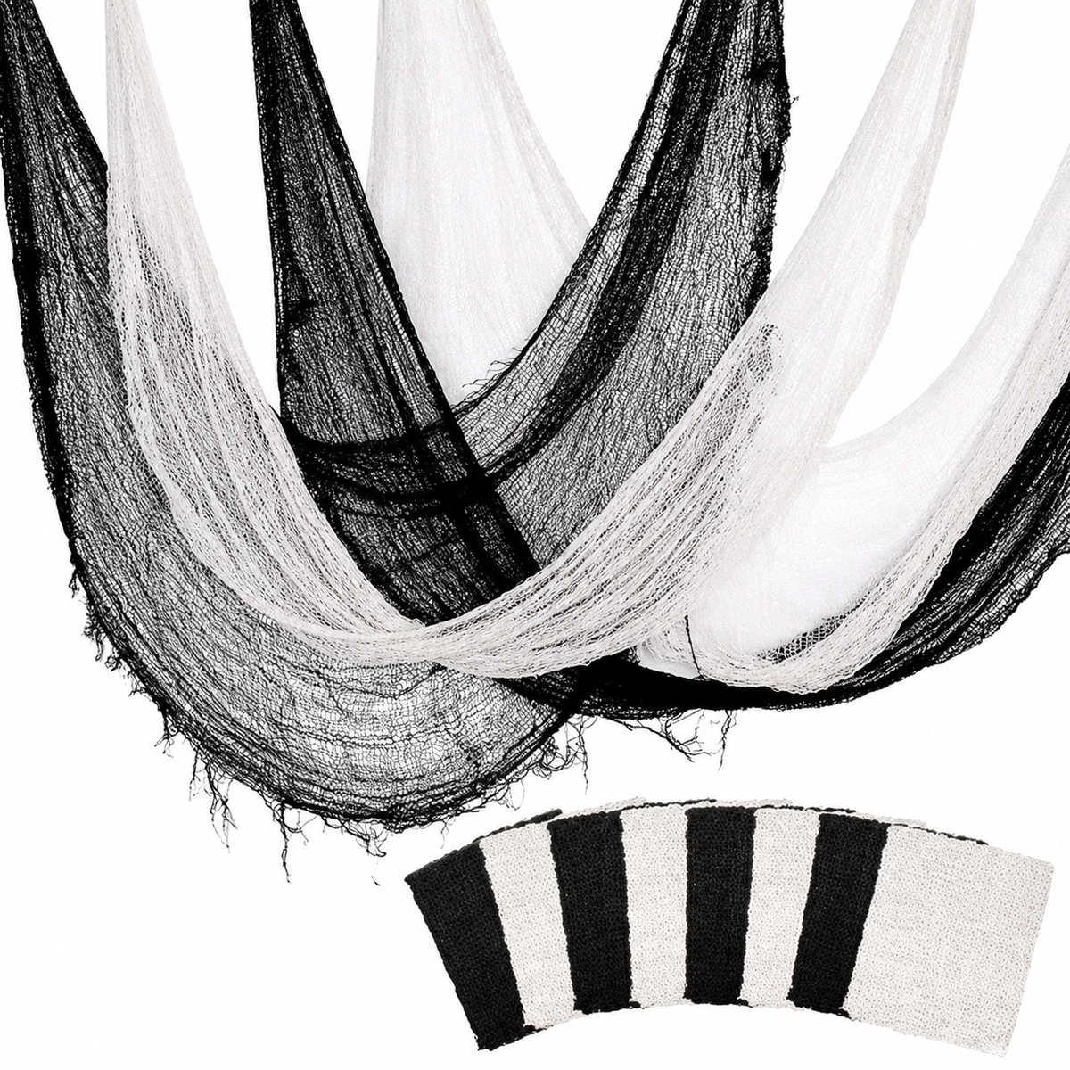 Spooky Stretch Fabric for Haunting Indoor & Outdoor Decor