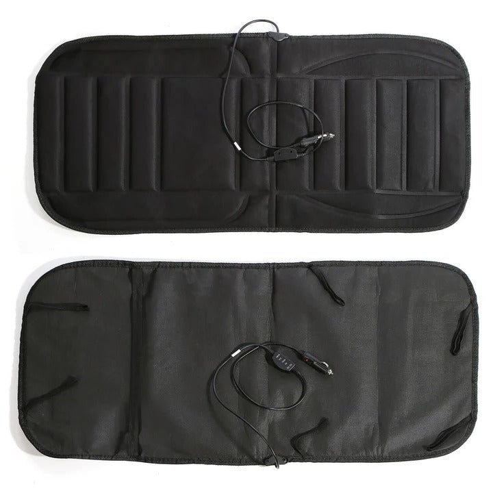 CozyRide Heated Seat Cushion with 12V Adapter and Remote Control