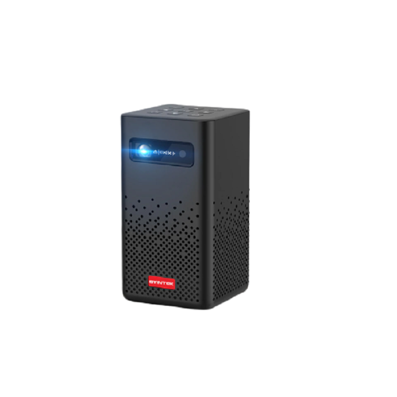 Compact 4K Projector with Android Smart Features and WiFi Connectivity