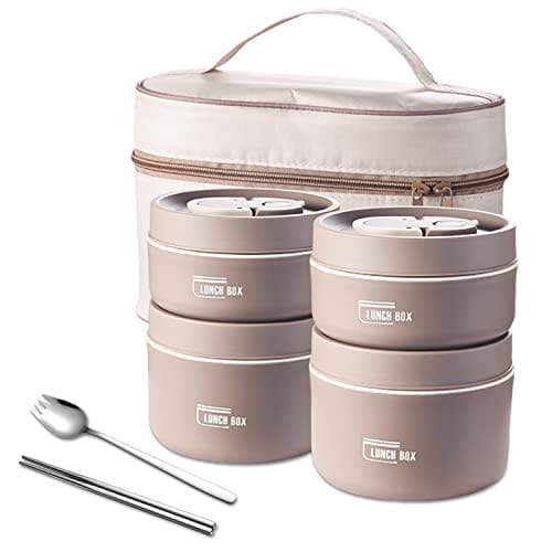 Thermal Lunch Box Containers Crafted from Stainless Steel