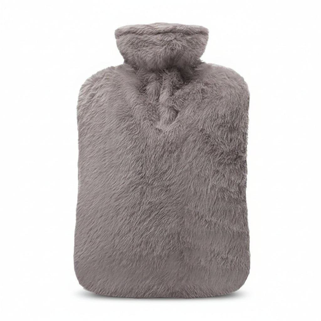 Soft Touch Warmth Bottle with Plush Cover for Cramps Relief