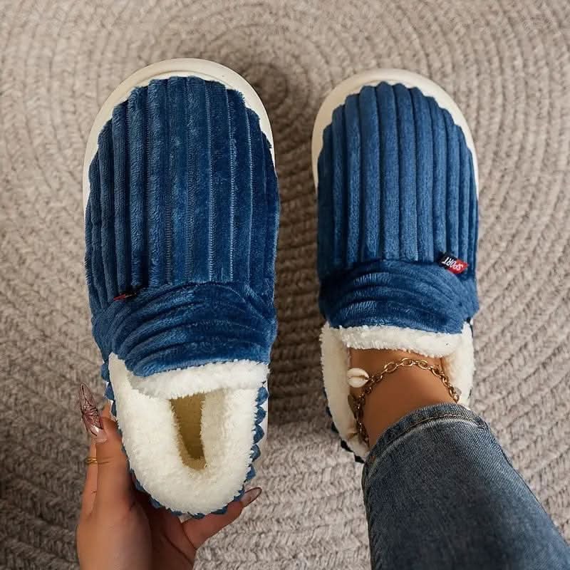 Plush Home Comfort Slipper Boots with Sherpa Lining
