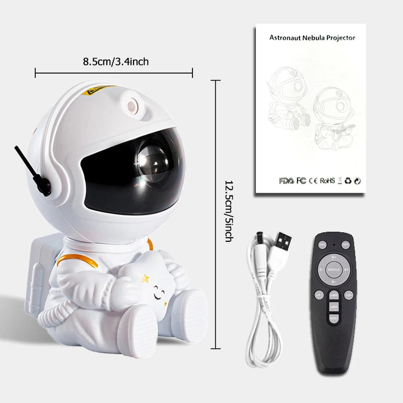 Galaxy Projection Lamp for Space-Themed Ambiance