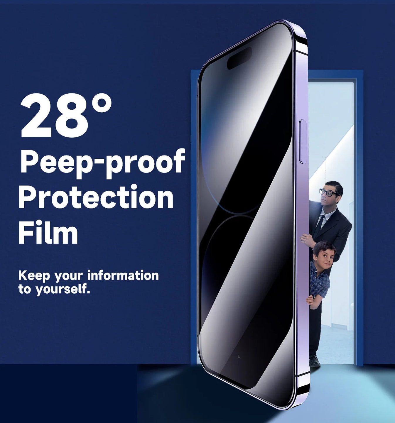 Bubble-Free Screen Shield with Automatic Cleaning