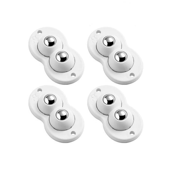 Set of 4 Self-Adhesive Versatile Wheels