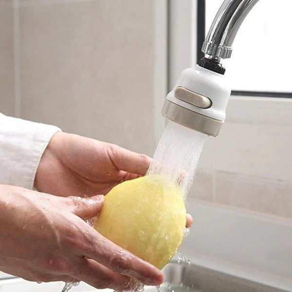 3-Function Spray Faucet Attachment with Rotating Design