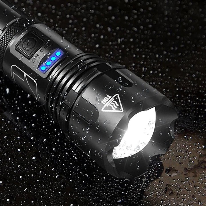 Military-Grade Waterproof Laser Flashlight