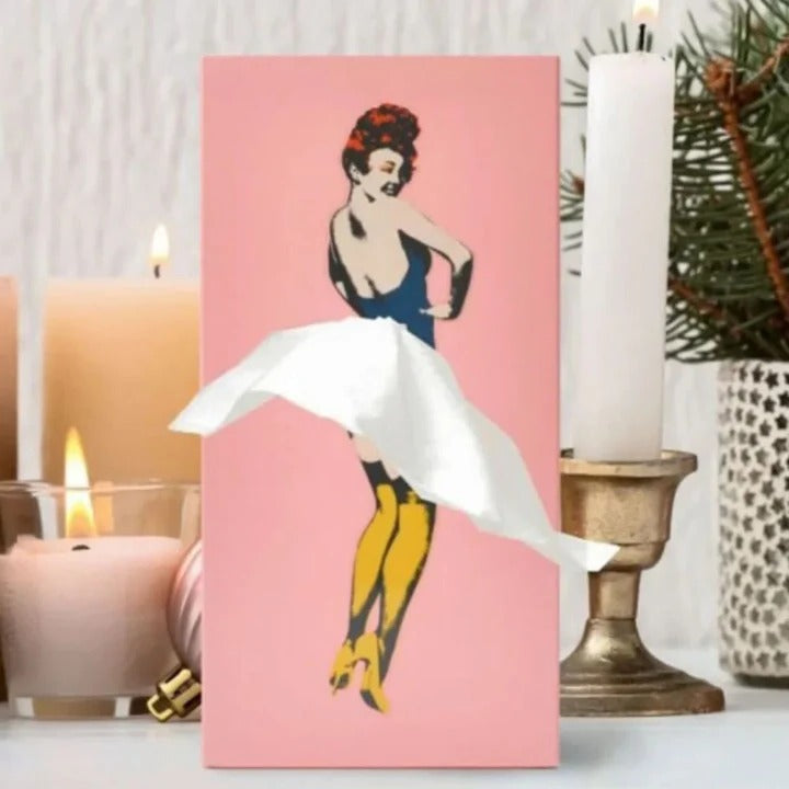 Flying Skirt Tissue Holder for Home Decor