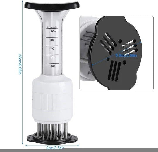 Meat Injector Set for Flavor Infusion