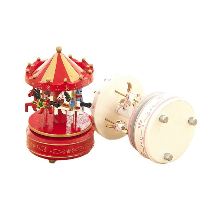 Sky City Musical Carousel Box