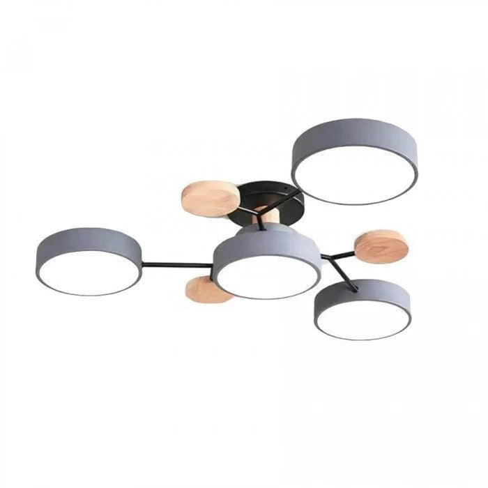 Chic LED Ceiling Light with Branching Design