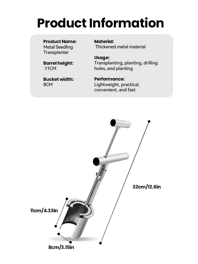 Transplanting Tool for Plants – Last Day Discount