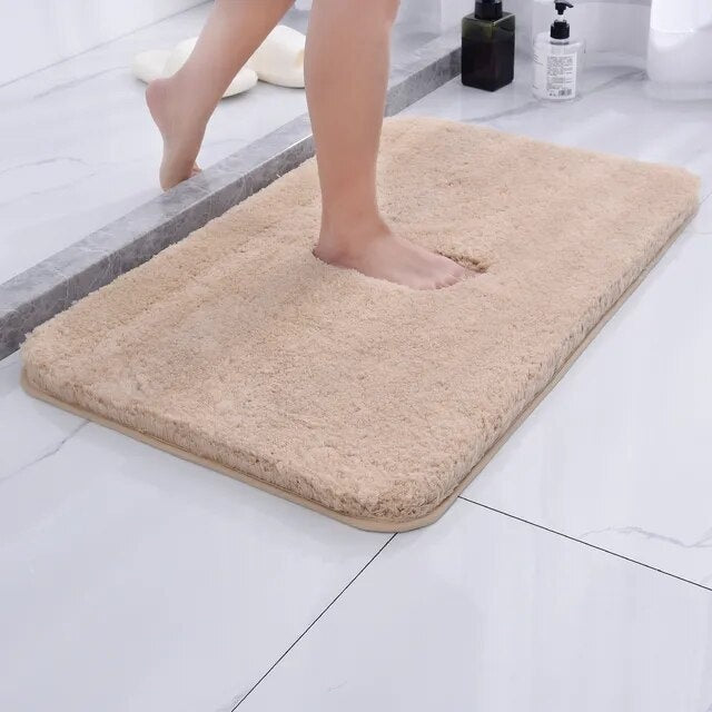 Non-Slip Bath Mat – Quick-Drying Microfiber 50 x 80 cm for Comfort and Safety