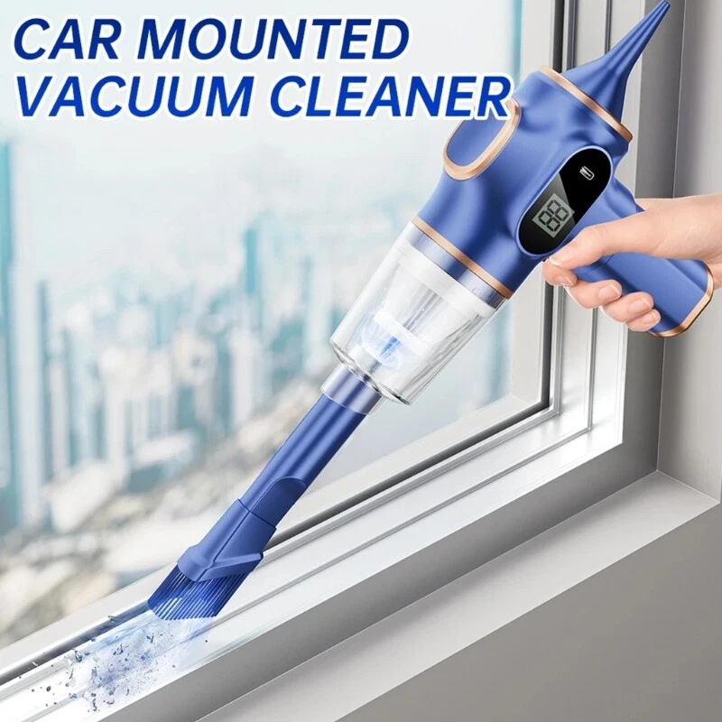 Cordless Car Vacuum with Cyclonic Suction Technology