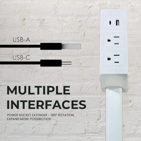 SmartCharge Hub – Versatile Power Extension Solution