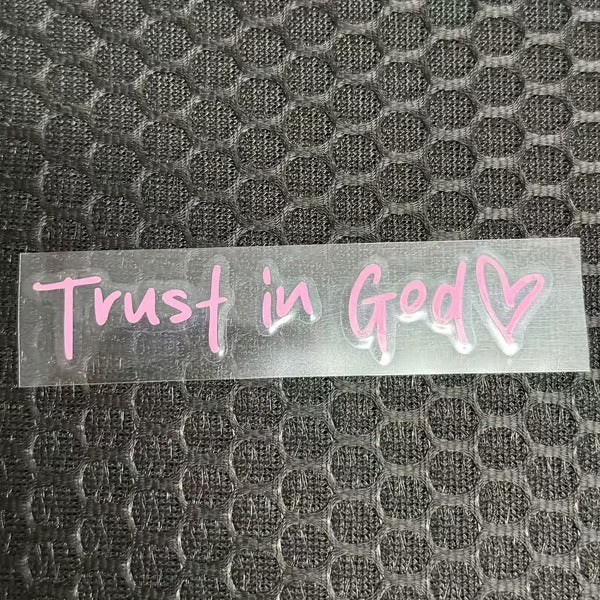 Inspiring Faith Stickers for Your Vehicle