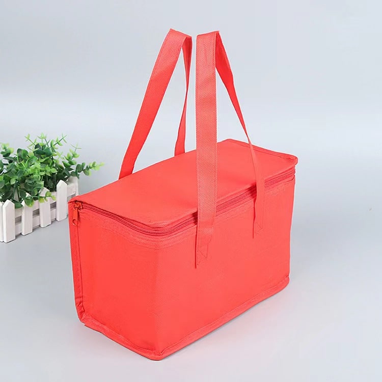 Premium Thermal Lunch Carrier with Zippered Closure and Dual Handles