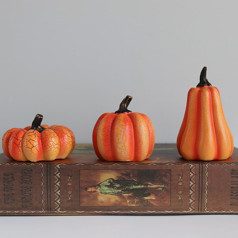 Festive Glow Pumpkin Lanterns – Battery-Powered Halloween Decor
