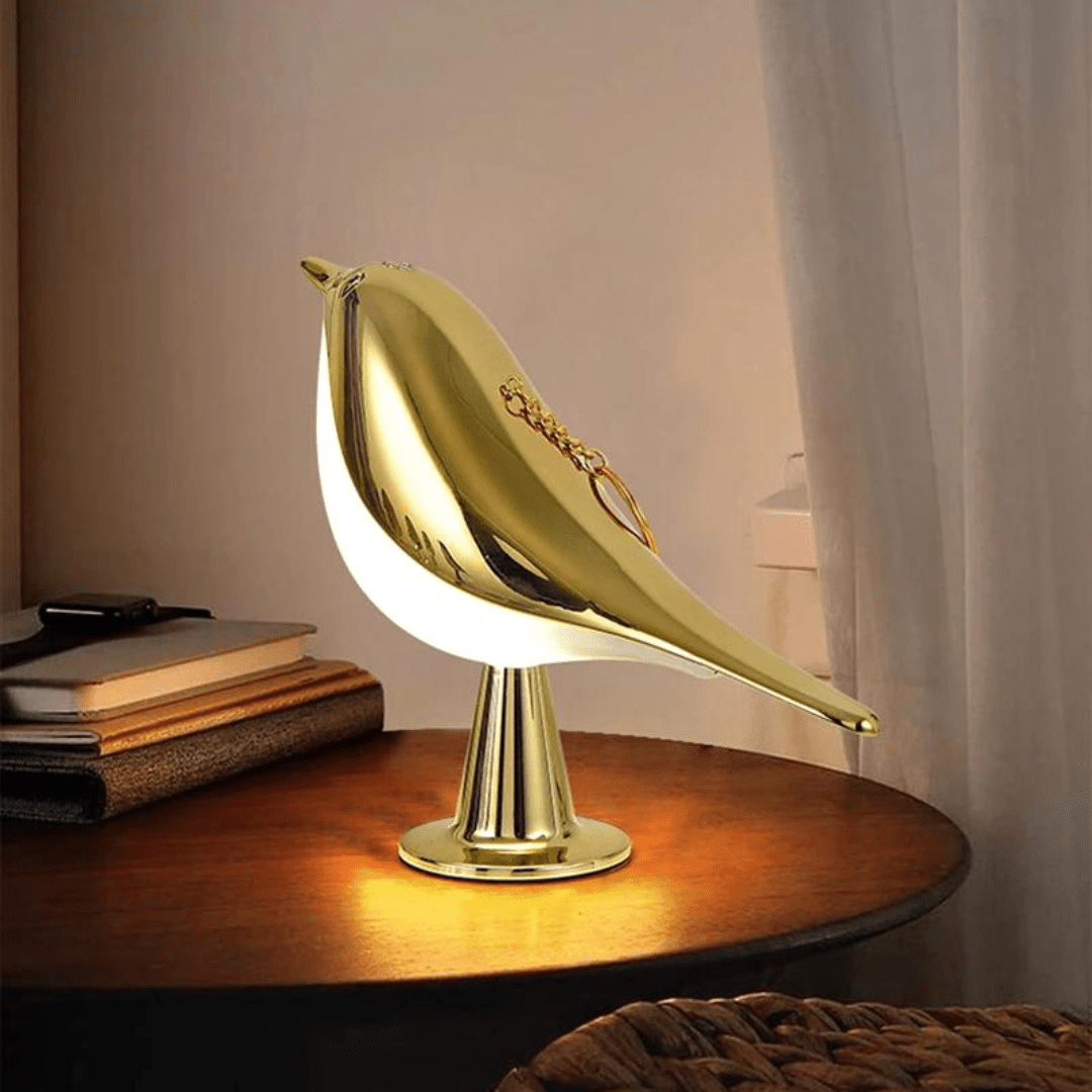 Stylish Table Lamp with Bird Motif
