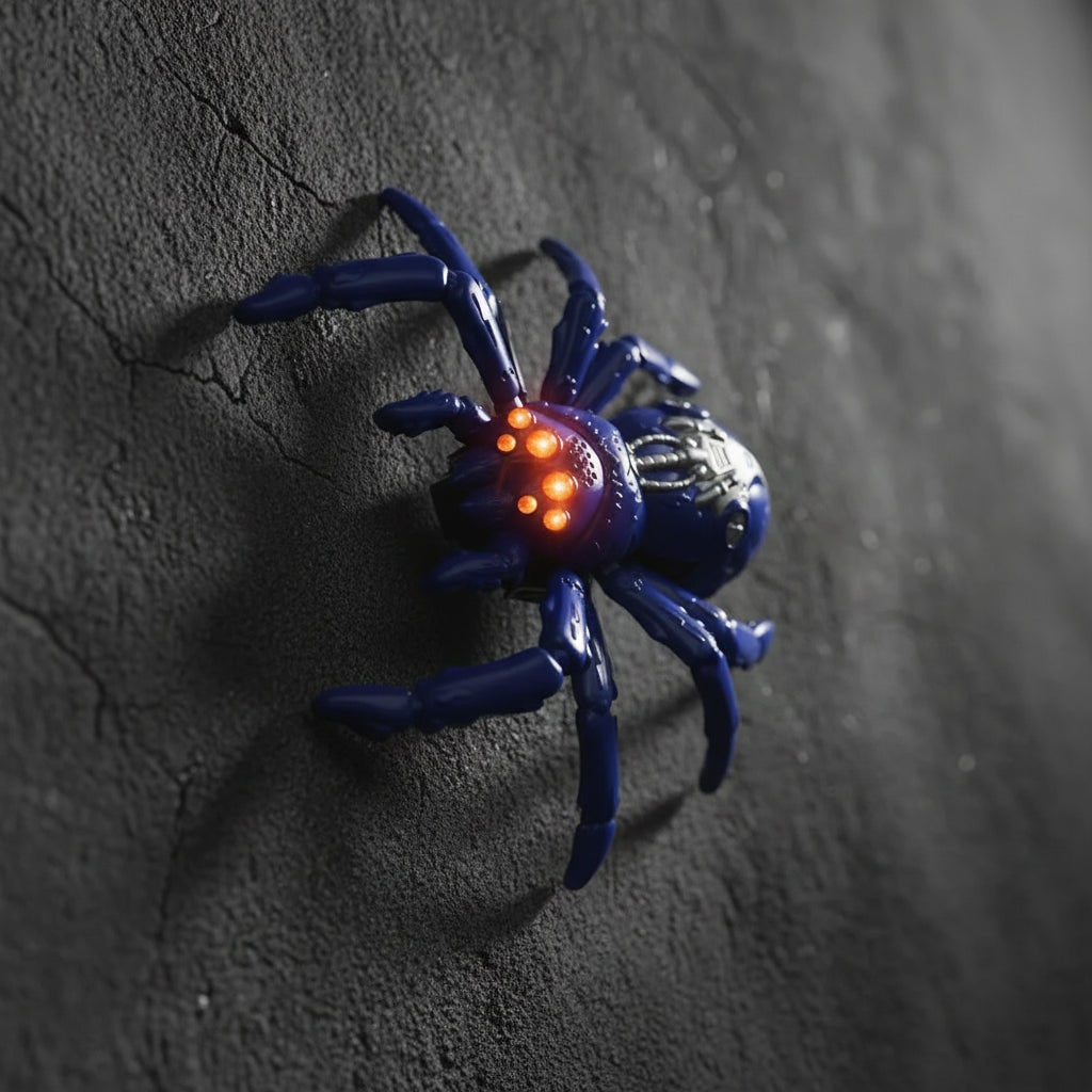 Creepy Crawling Remote Control Spider with LED Glow